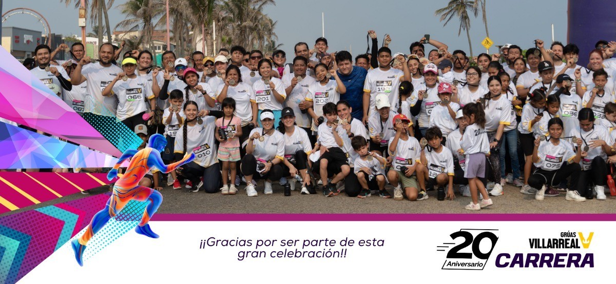 Celebramos con éxito nuestro 20 aniversario con una increíble carrera deportiva!